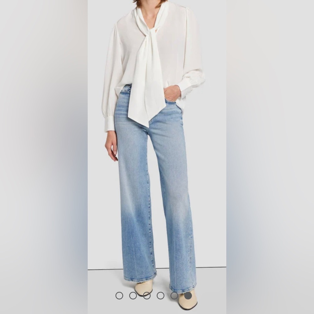 7 For All Mankind Luxe Ultra Highrise Cropped Jo - Size 32